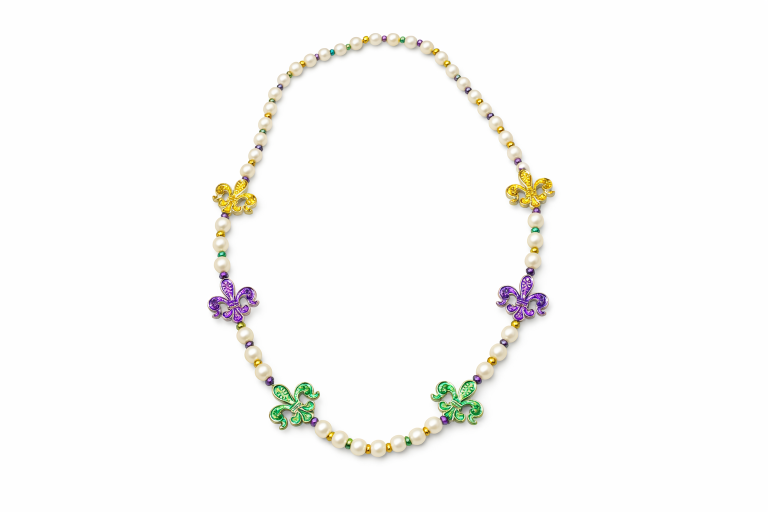 Signature Fleur De Lis Beads